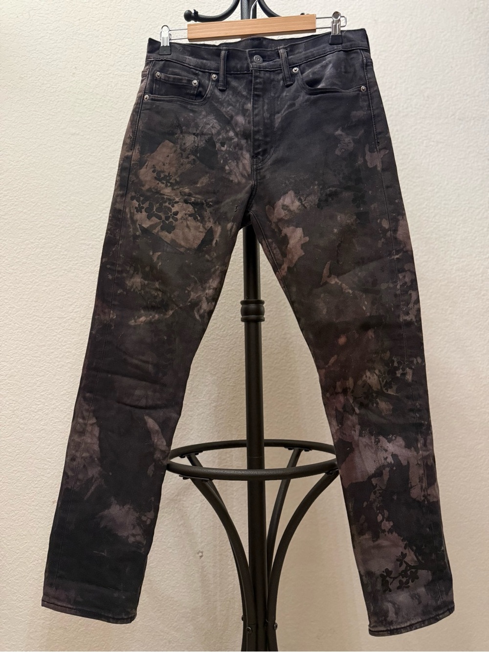 Custom Levi's 522 Slim Tapered Ice-Dyed Jeans [30x30]